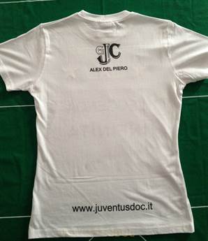 Juventus DOC Alex Del Piero – T-shirt ufficiale 2013